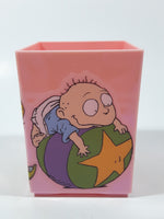 Custom Rugrats Chucky Tommy Reptar Spike 4 1/8" Tall Pink Plastic Pencil Holder