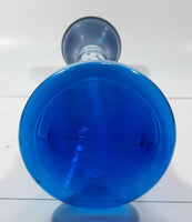 Rare Vintage Whirley Pepsi 24 Oz. 20" Tall Translucent Blue Drink Bottle Yard Cup With Straw and Cap