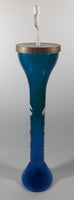 Rare Vintage Whirley Pepsi KFC 24 Oz. 20" Tall Translucent Blue Drink Bottle Yard Cup With Straw and Cap