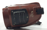 Vintage WWII US Army Air Force Brown Goggles with Tinted Green Lenses