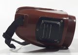 Vintage WWII US Army Air Force Brown Goggles with Tinted Green Lenses