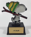 Vintage 1970s Aviva United Syndicate Features Snoopy Ski Bum 5 1/4" Tall Plastic Trophy