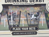 Paladone Products Gents Club Drinking Derby The Horse Racing Drinking Game with Shot Glasses New in Box