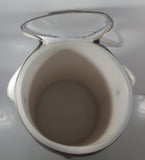 Vintage Pepsi Cola Can Shaped 13 1/2" Tall White Faux Leather Covered Beverage Drink Camping Cooler