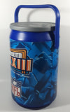 Rare Vintage Kooler Kraft Pepsi Cola Super Bowl XXXIII Sunday January 31, 1999 Miami Florida Can Shaped 13 1/2" Tall Beverage Drink Camping Cooler with Handle