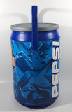 Rare Vintage Kooler Kraft Pepsi Cola Super Bowl XXXIII Sunday January 31, 1999 Miami Florida Can Shaped 13 1/2" Tall Beverage Drink Camping Cooler with Handle