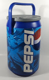 Rare Vintage Kooler Kraft Pepsi Cola Super Bowl XXXIII Sunday January 31, 1999 Miami Florida Can Shaped 13 1/2" Tall Beverage Drink Camping Cooler with Handle