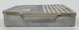 Vintage Marcovitch Black & White Cigarettes 20 Count Tin Metal Holder Case