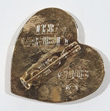 The Variety Club Children's Charity Dove Bird Heart Shaped Metal Pin