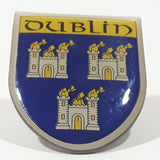 Dublin Ireland Crest Style Metal Lapel Pin