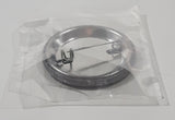 I Fought The Law Grey 1 1/2" Round Metal Button Pin New in Bag
