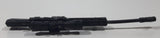 Black Gun with Scope Toy Action Figure Accessory