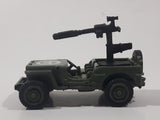 1997 G.T.I. Grand Toys Jeep Army Green Plastic Toy Car Vehicle