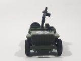1997 G.T.I. Grand Toys Jeep Army Green Plastic Toy Car Vehicle