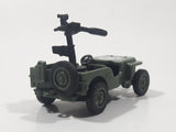 1997 G.T.I. Grand Toys Jeep Army Green Plastic Toy Car Vehicle