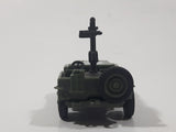 1997 G.T.I. Grand Toys Jeep Army Green Plastic Toy Car Vehicle