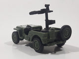 1997 G.T.I. Grand Toys Jeep Army Green Plastic Toy Car Vehicle