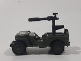 1997 G.T.I. Grand Toys Jeep Army Green Plastic Toy Car Vehicle