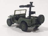 1997 G.T.I. Grand Toys Jeep Army Green Plastic Toy Car Vehicle