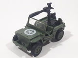 1997 G.T.I. Grand Toys Jeep Army Green Plastic Toy Car Vehicle