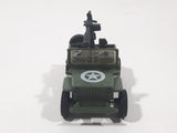 1997 G.T.I. Grand Toys Jeep Army Green Plastic Toy Car Vehicle