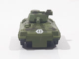 Funrise Micro Machines Style 48 Tank Army Green Die Cast Toy Car Vehicle