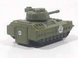 Funrise Micro Machines Style 48 Tank Army Green Die Cast Toy Car Vehicle