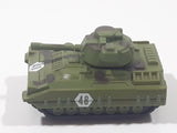 Funrise Micro Machines Style 48 Tank Army Green Die Cast Toy Car Vehicle