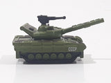 Funrise Micro Machines Style RH33 CCCP Tank Army Green Die Cast Toy Car Vehicle