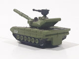 Funrise Micro Machines Style RH33 CCCP Tank Army Green Die Cast Toy Car Vehicle