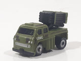 Funrise Micro Machines Style USMC Mobile Artillery Truck Army Green Die Cast Toy Car Vehicle
