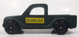 Vintage Scouts Canada Kubkar Green Pickup Truck 6 7/8" Long Wood Toy Car Vehicle