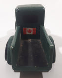 Vintage Scouts Canada Kubkar Green Pickup Truck 6 7/8" Long Wood Toy Car Vehicle
