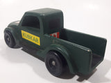 Vintage Scouts Canada Kubkar Green Pickup Truck 6 7/8" Long Wood Toy Car Vehicle