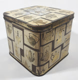 Antique J. Lyons & Co (Canada) Ltd. Toronto Vancouver Teapot Themed 4 3/8" Tall Tin Metal Container