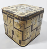 Antique J. Lyons & Co (Canada) Ltd. Toronto Vancouver Teapot Themed 4 3/8" Tall Tin Metal Container