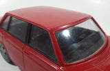 Vintage Stahlberg Volvo GLT Red 9 1/2" Long Plastic Dealer Promo Model Toy Car Vehicle Made in Finland