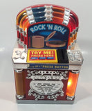 1996 Funrise Jukebox Light Up Musical Rock N' Roll Music Player Plastic Coin Bank