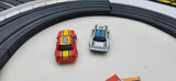 Vintage Life-Like Racing Turbo Blaster Raceway HO Scale Electric Racing Slot Car Track with Box
