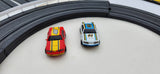 Vintage Life-Like Racing Turbo Blaster Raceway HO Scale Electric Racing Slot Car Track with Box
