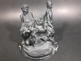 Vintage 1960s "Our Dogs" Bonded Irish Stone Sculpture Signed P. Dunn - Treasure Valley Antiques & Collectibles